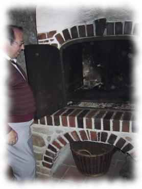 Diogenes vor dem Griller