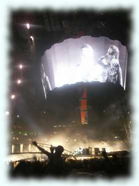 U2 auf der Bühne