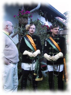 Chargierte Azrael und The Dude gemeinsam mit Cadfael