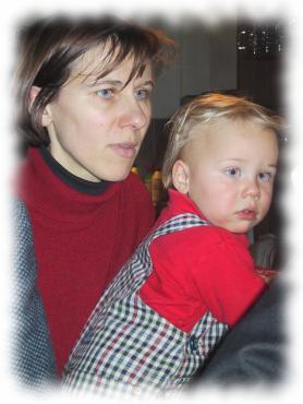 Rosi und ihr Sohn Sebastian