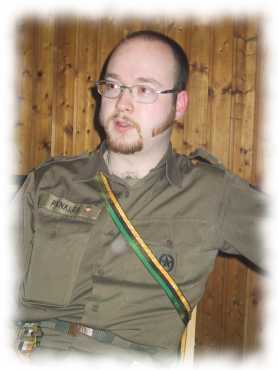 Bursch Azrael in der Adjutanz unseres Bundesheeres