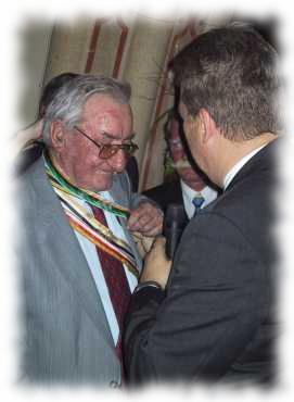 AH Ulixes bei der Jubelbandverleihung AH Ulixes bei der Jubelbandverleihung