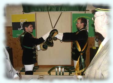 x Tintifax und FM Centurio erneuern ihren Burscheneid