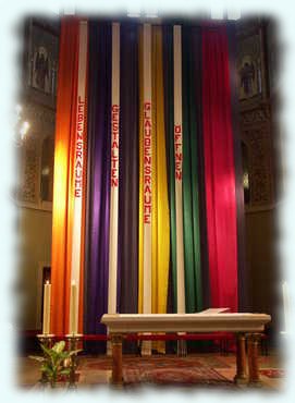 verhülltes Kreuz verhülltes Kreuz