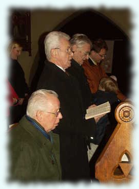 Bundesbrüder in der Kirche