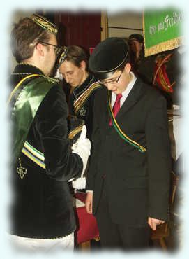 Horus mit dem Burschenband Horus mit dem Burschenband