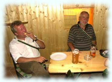 Bbr Dionysos und Bbr Cicero genießen den Vortrag