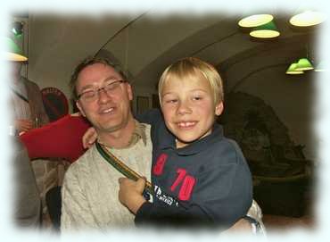 AH Pascal mit seinem Sohn Florian
