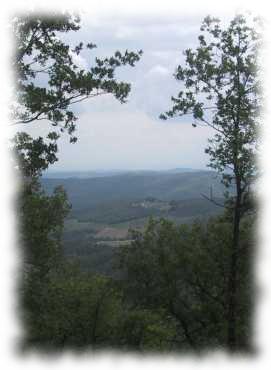 Toskanische Landschaft im Chiantigebiet toskanische Landschaft