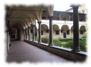 Innenhof im Kloster San Marco