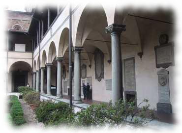 Innenhof im Kloster San Marco