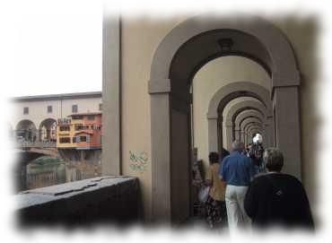 Arkadengang vom Uffizium zur Ponte Vecchio
