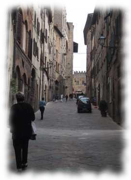 Gasse in Volterra