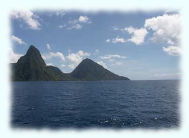 Grand Pitons und Petit Pitons