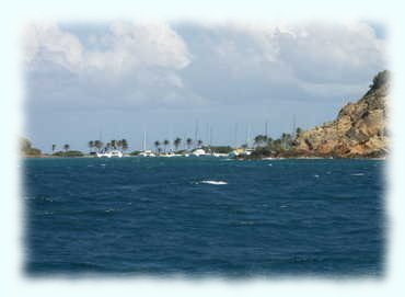 Die Salt Whistle Bay von Mayreau