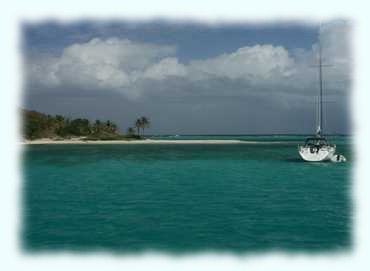 Baradal und Blick auf das Horseshoe Reef