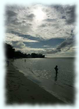 Der Strand von Beauvallon