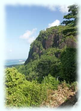 Blick vom Aussichtspunkt Richtung Landebahn des Flughafens