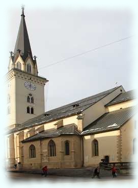 Die Stadtpfarrkirche von Villach