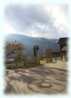 Blick von Obertrum auf die Lienzer Dolomiten