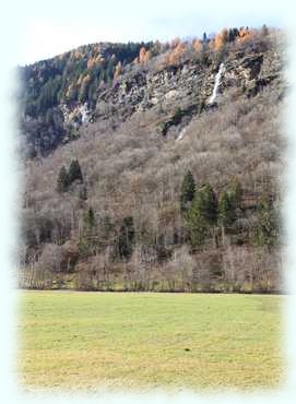 Ein Wasserfall im Oberen Mölltal