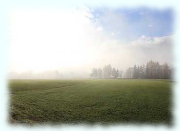 Sonnen- und Nebelstimmung im Drautal