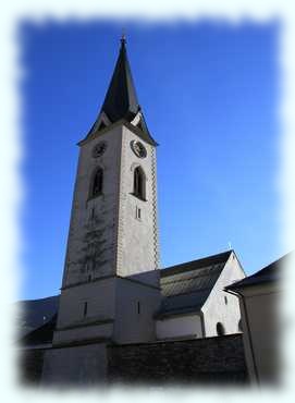 Die Pfarrkirche Mariä Himmelfahrt in Gmünd in Kärnten