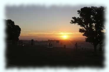 Sonnenuntergang am Strand von Camps Bay