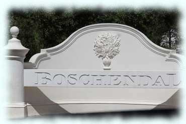 Eingang Boschendal