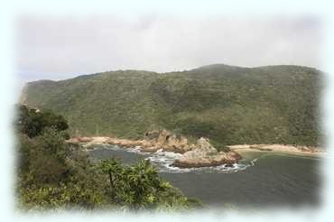 Blick vom östlichen Head auf den westlichen Head