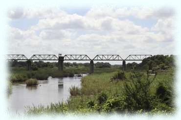 Brücke der Alten Selati Eisenbahn über den Sabie Fluß