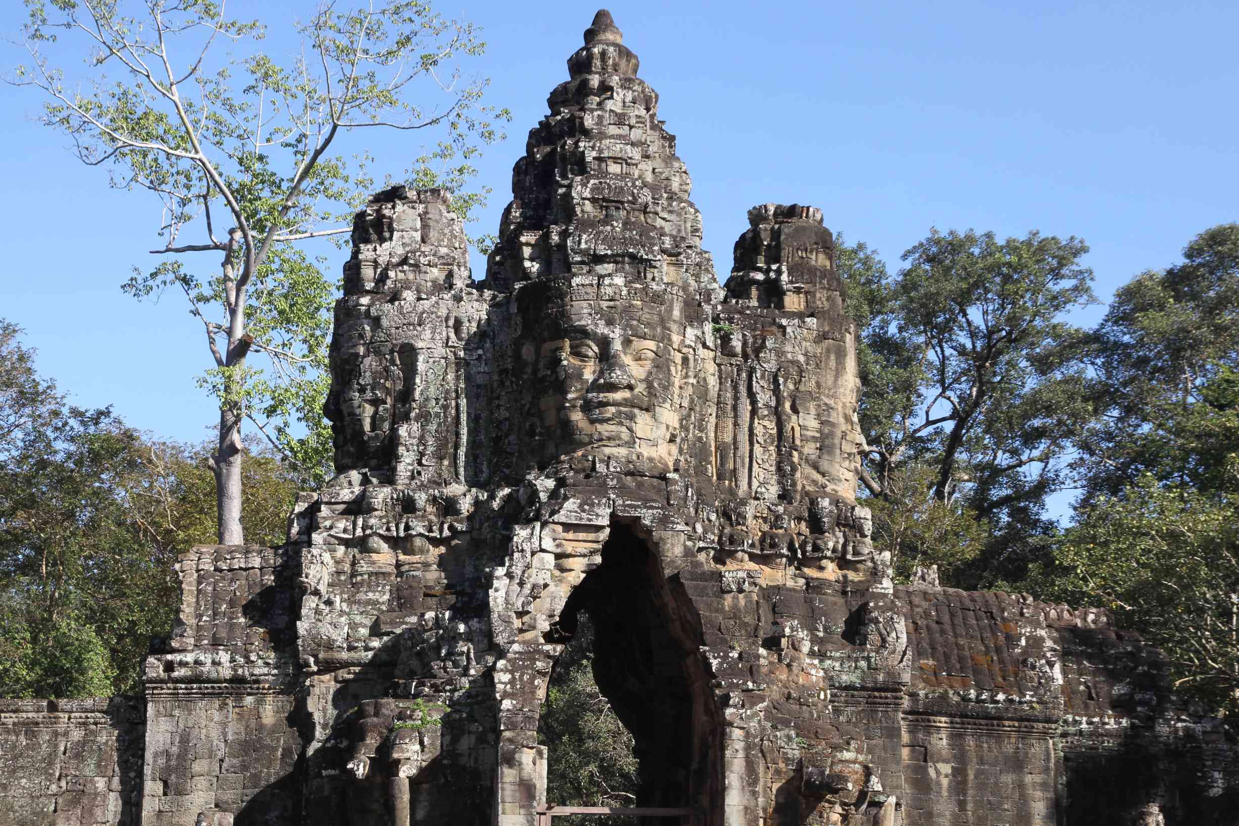 Das Südtor von Angkor Thom