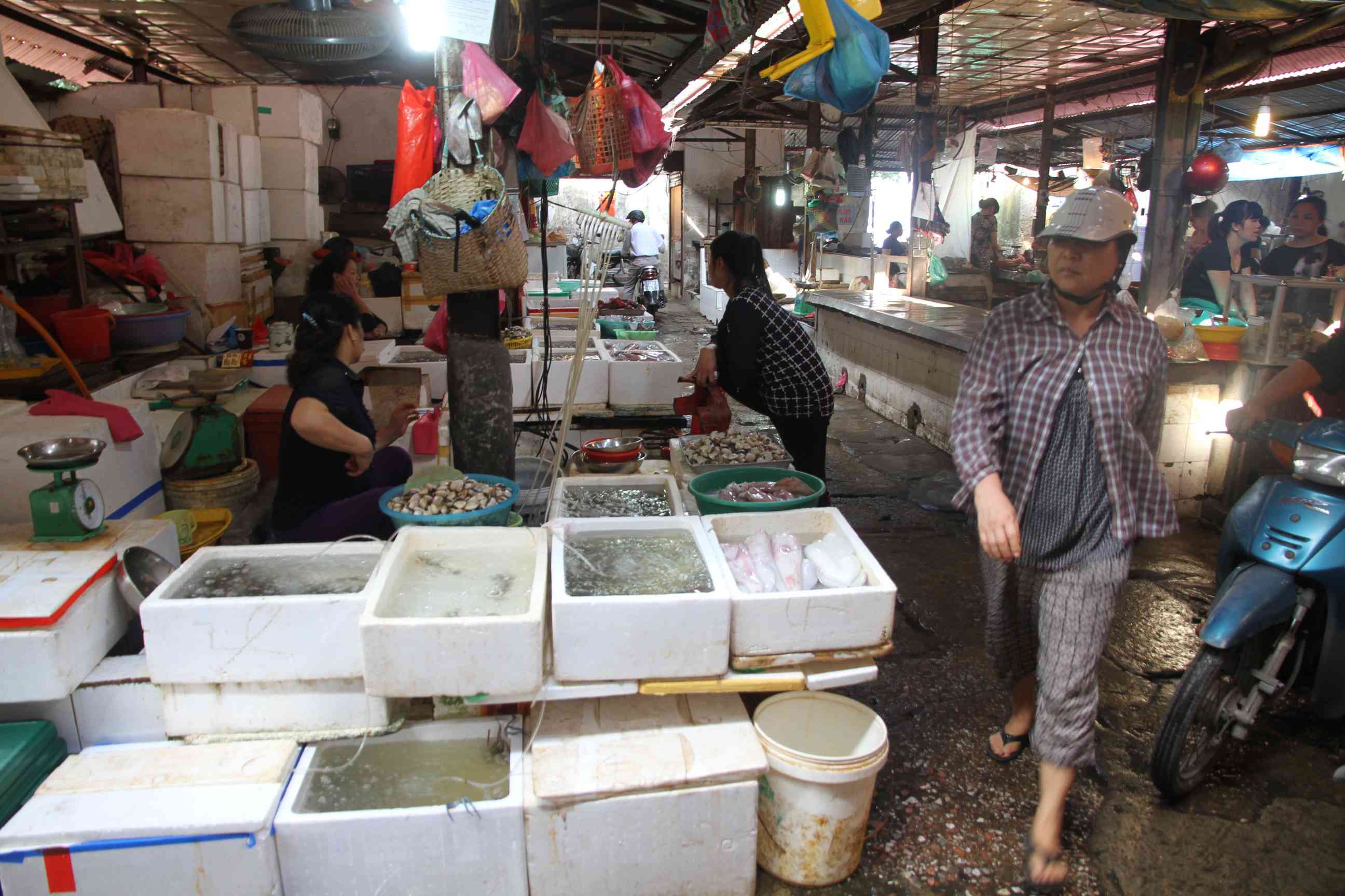 Szene aus einm Markt