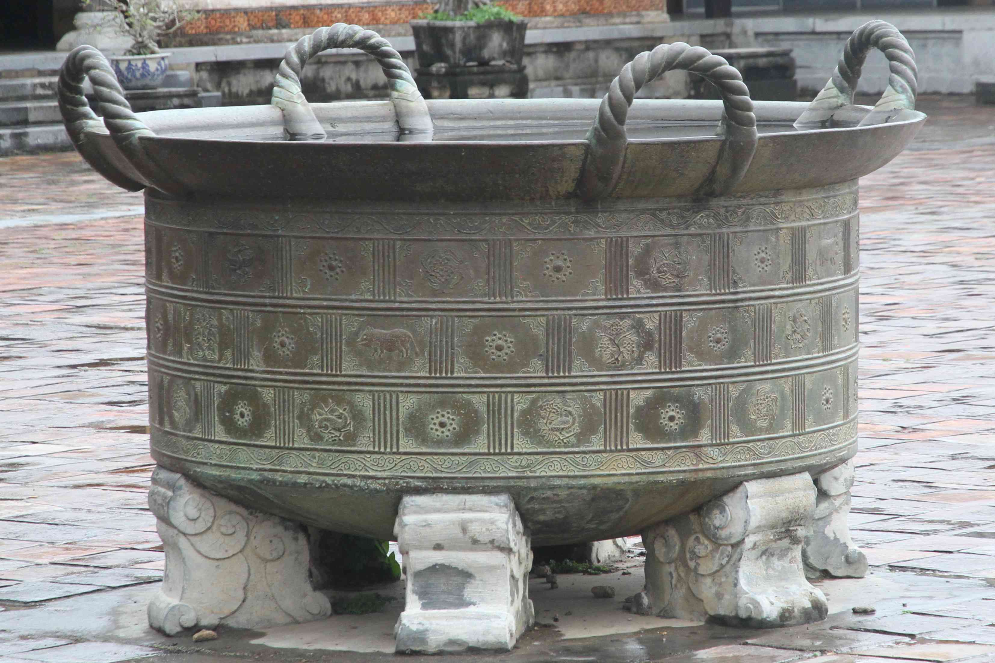 Der Ba Đình Platz mit dem Hồ Chí Minh Mausoleum