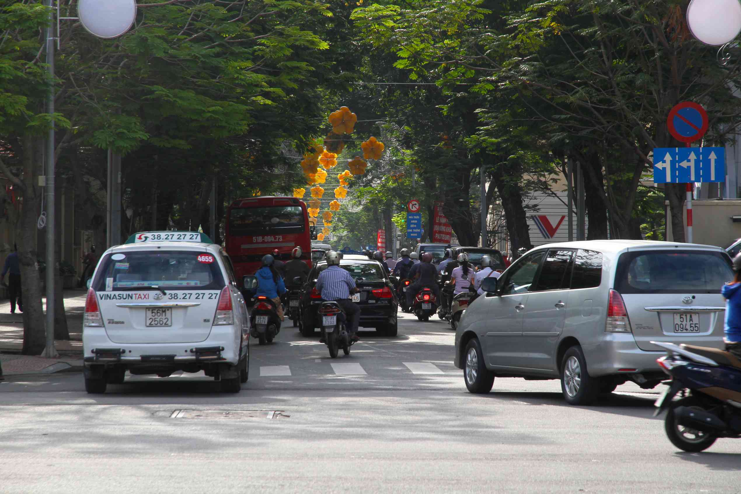 Verkehr in Sai Gon