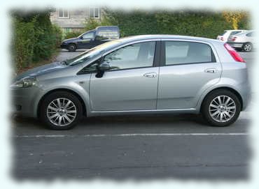 Seitenansicht Fiat Punto Grande