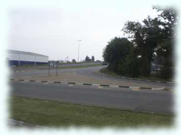 Strassenaufnahme in Johannesburg
