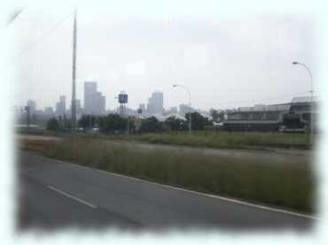 Strassenaufnahme in Johannesburg