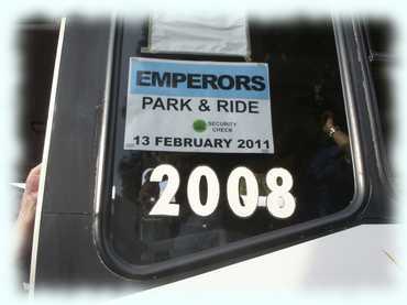 Busaufkleber Park & Ride Emporors