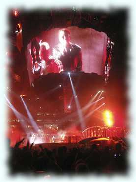 U2 auf der Bühne