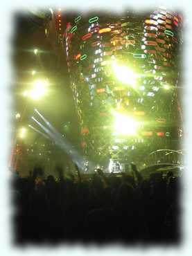 U2 auf der Bühne