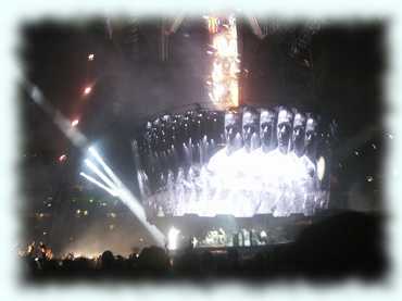 U2 auf der Bühne